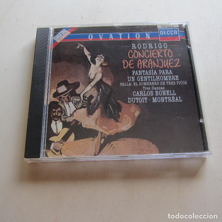CDs de m&uacute;sica: RODRIGO - CONCIERTO DE ARANJUEZ (DECCA) CD - Foto 1