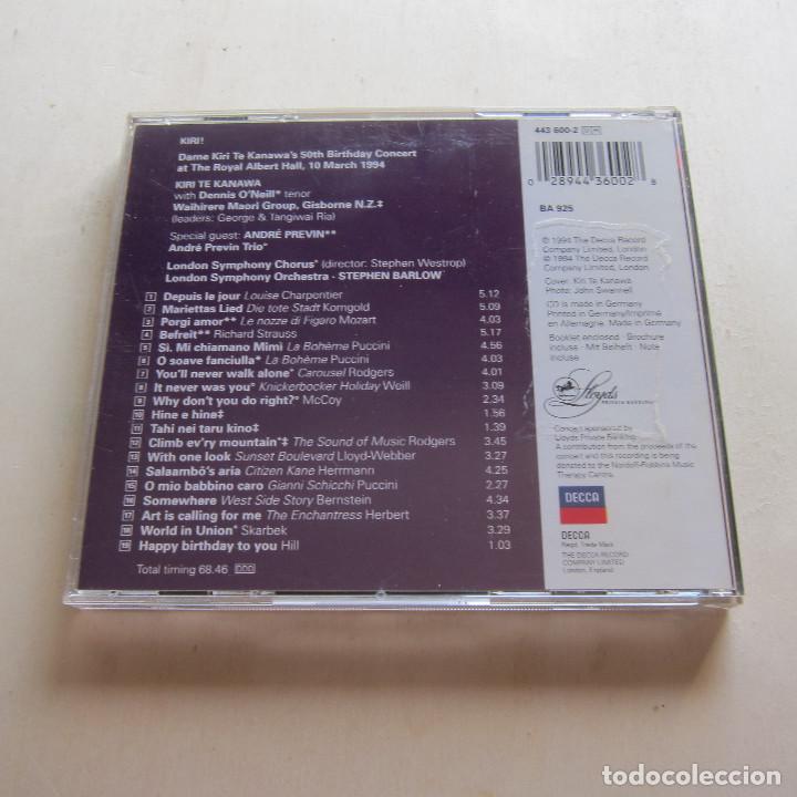 CDs de m&uacute;sica: KIRI! (DECCA) CD - Foto 2