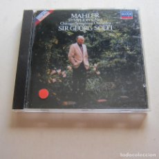 CDs de Música: MAHLER. SYMPHONY Nº1 - SIR GEORG SOLTI (DECCA) CD