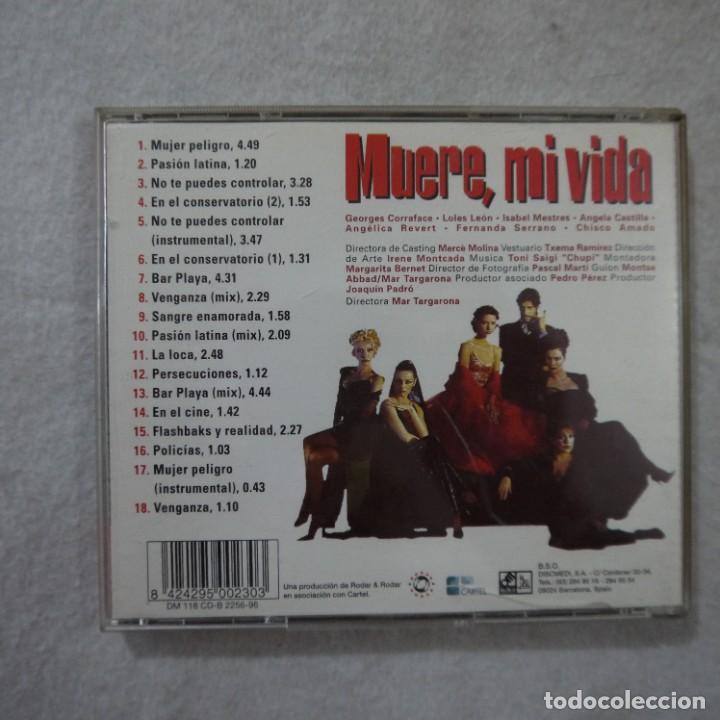 CDs de m&uacute;sica: BSO MUERE, MI VIDA - CD - Foto 3
