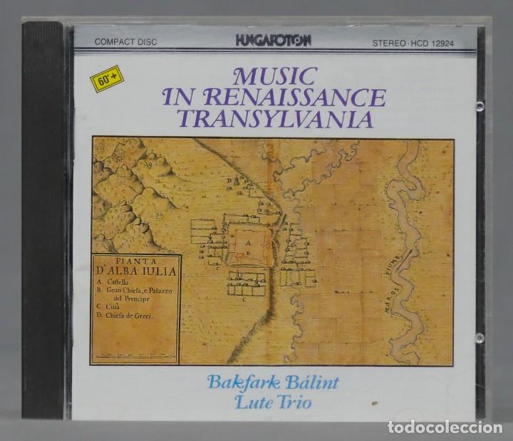 CDs de Musique: CD. Bakfark B&aacute;lint Lute Trio &ndash; Music In Renaissance Transylvania
