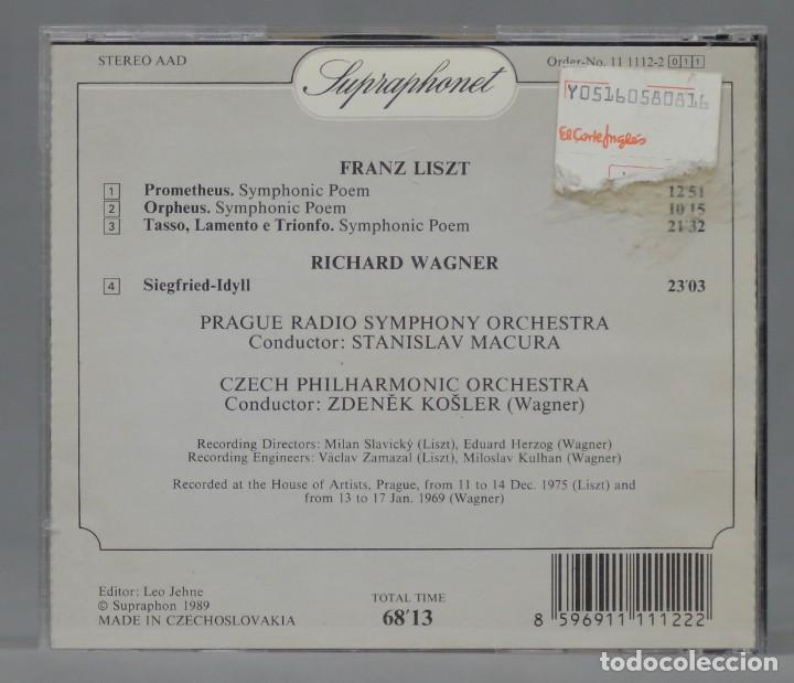 CDs de m&uacute;sica: CD. LISZT. WAGNER. KOSLER - Foto 2