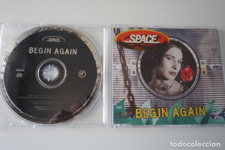 CDs de m&uacute;sica: SPACE: Begin Again. CD SINGLE UK PARTE 2. 4 TEMAS. BRITPOP - Foto 1