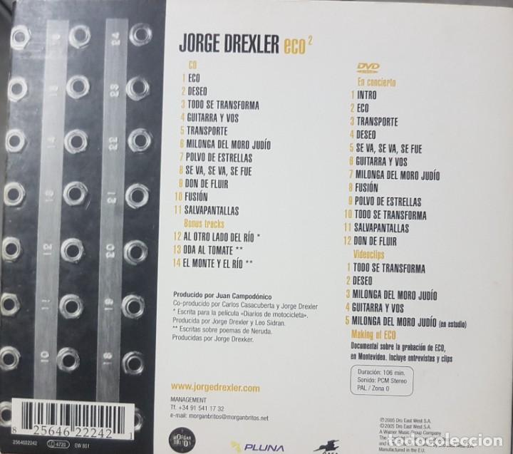 CDs de m&uacute;sica: Jorge Drexler - eco 2 - CD + DVD - 2005 - Foto 4