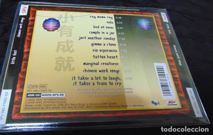 CDs de m&uacute;sica: Little Feat &ndash; Chinese Work Songs - CD 2000 - Foto 2