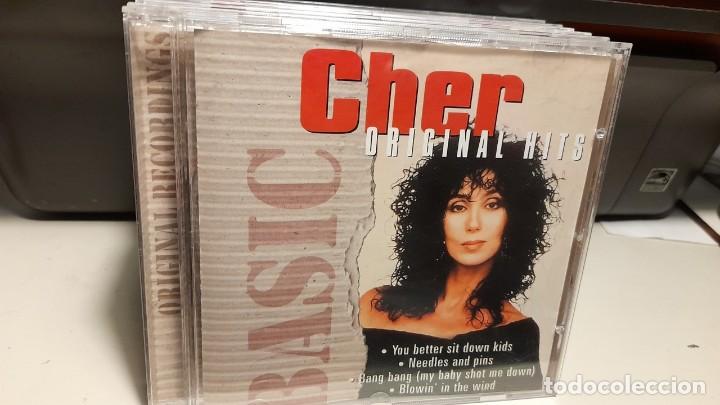CDs de m&uacute;sica: CD CHER : ORIGINAL HITS ( 18 TRACKS ) - Foto 1