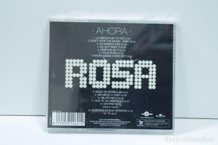 CDs de m&uacute;sica: DISCO CD. Rosa &ndash; Ahora. COMPACT DISC. - Foto 2