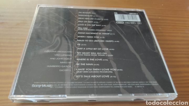 CDs de m&uacute;sica: Cd Celine Dion &rdquo; Let,s Talk About Love&rdquo; - Foto 2