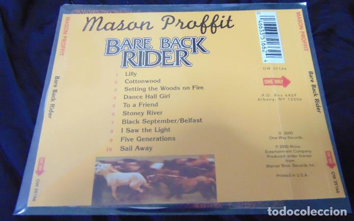 CDs de m&uacute;sica: Mason Proffit &ndash; Bare Back Rider - CD 2000 - Foto 2