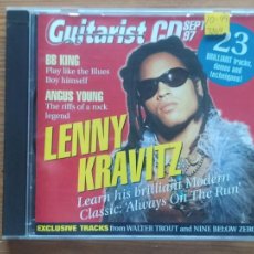 CDs de Música: CD GUITARIST SEPTEMBER 1997 - BB KING, ANGUS YOUNG, LENNY KRAVITZ (4Ñ). Lote 362714910