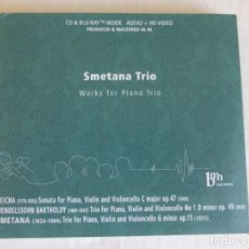 CDs de Música: SMETANA TRIO (CD + BLURAY DE AUDIO) VER CONTENIDO EN LAS FOTOS ADJUNTAS. Lote 362754200