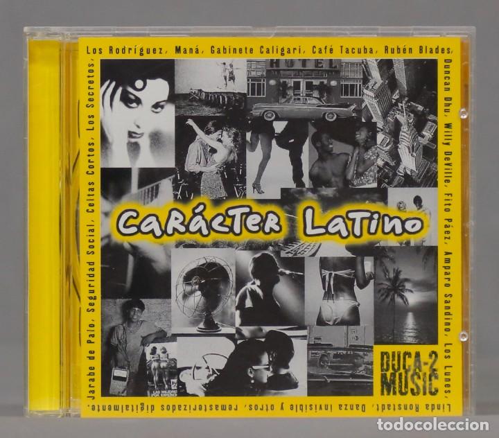 CDs de m&uacute;sica: CD. Car&aacute;cter Latino. Duca-2 Music - Foto 1