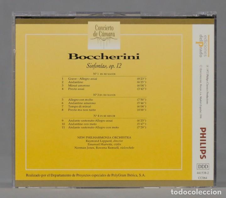 CDs de m&uacute;sica: CD. BOCCHERINI. SINFONIA OP.12 - Foto 2
