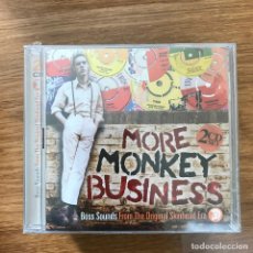 CDs de Música: VV.AA. - MORE MONKEY BUSINESS - BOSS SOUNDS FROM THE ORIGINAL SKINHEAD ERA - CD DOBLE TROJAN NUEVO. Lote 362786655