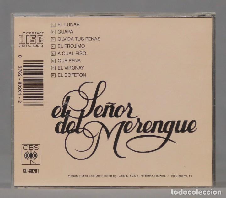 CDs de m&uacute;sica: CD. Johnny Ventura &ndash; El Se&ntilde;or Del Merengue - Foto 2