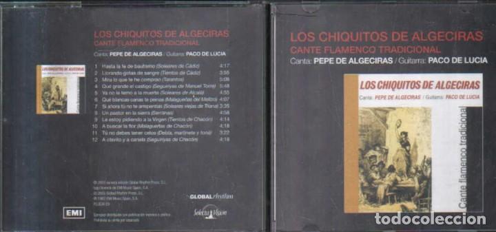 CD di Musica: LOS CHIQUITOS DE ALGECIRAS.CANTE FLAMENCO TRADICIONAL. CD-FLA-1184