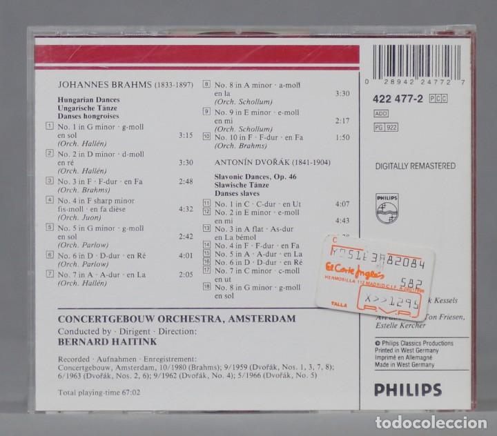 CDs de m&uacute;sica: CD. BRAHMS. DVORAK. HAITINK - Foto 2