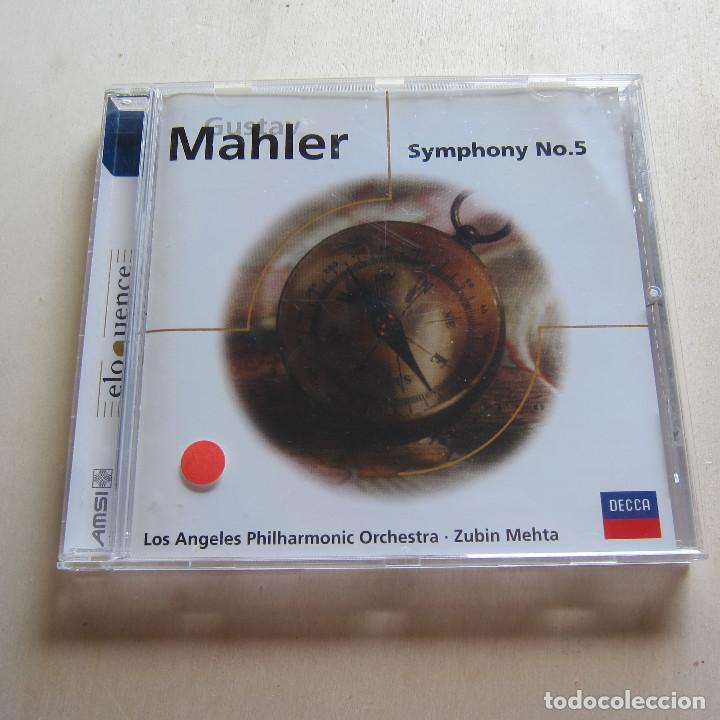 CDs de m&uacute;sica: MAHLER. SYMPHONY N&ordm;5 - MEHTA (DECCA) CD - Foto 1