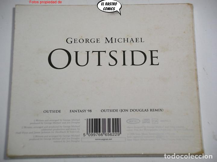 CDs de m&uacute;sica: George Michael, Outside, CD Maxi-Single, Epic, 1998 - Foto 2