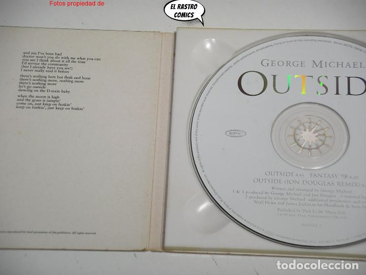 CDs de m&uacute;sica: George Michael, Outside, CD Maxi-Single, Epic, 1998 - Foto 3