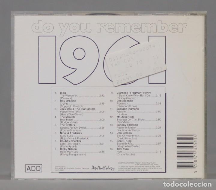 CDs de m&uacute;sica: CD. Do You Remember 1961 - Foto 2