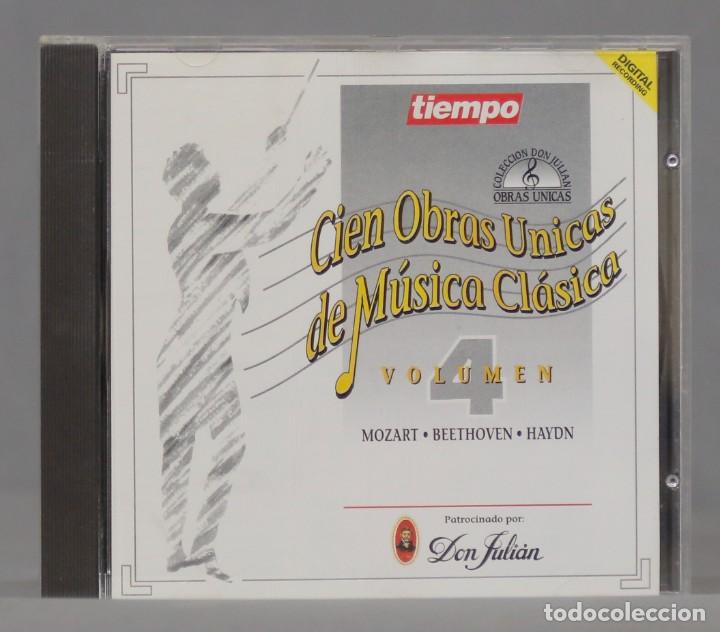 CDs de m&uacute;sica: CD. CIEN OBRAS UNICAS DE MUSICA CLASICA. 4