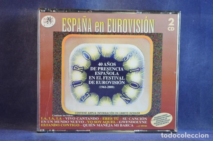 CDs de m&uacute;sica: VARIOUS - ESPA&Ntilde;A EN EUROVISI&Oacute;N - 2 CD - Foto 1