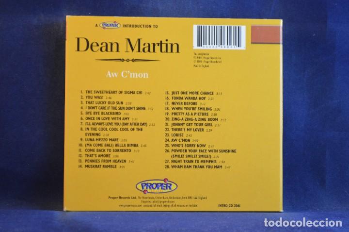 CDs de m&uacute;sica: DEAN MARTIN - AW CMON - CD - Foto 2