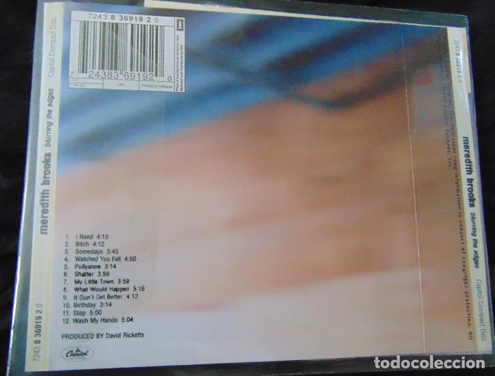 CDs de m&uacute;sica: Meredith Brooks &ndash; Blurring The Edges - CD 1997 - Foto 2
