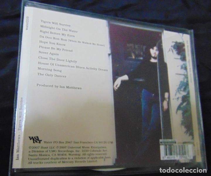 CDs de m&uacute;sica: Ian Matthews &ndash; Tigers Will Survive - CD 2007 - Foto 2