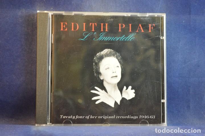 CDs de m&uacute;sica: EDITH PIAF - L IMMORTELLE - CD - Foto 1