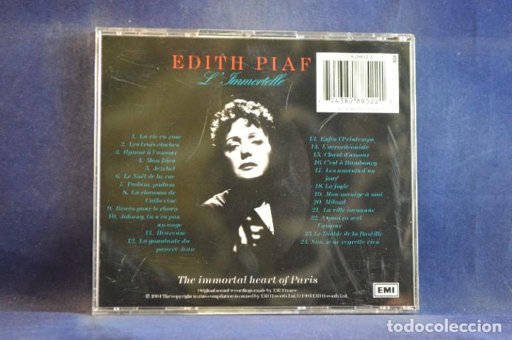 CDs de m&uacute;sica: EDITH PIAF - L IMMORTELLE - CD - Foto 2