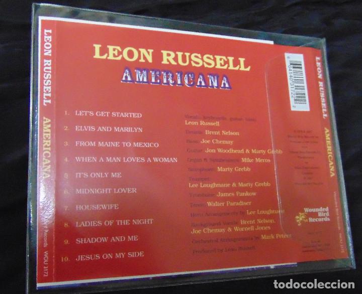 CDs de m&uacute;sica: Leon Russell &ndash; Americana - CD 2007 - Foto 2