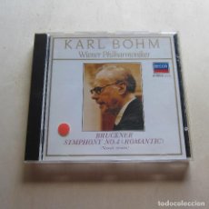 CDs de Música: KARL BOHM - BRUCKNER. SYMPHONY Nº4. ROMANTIC (DECCA) CD