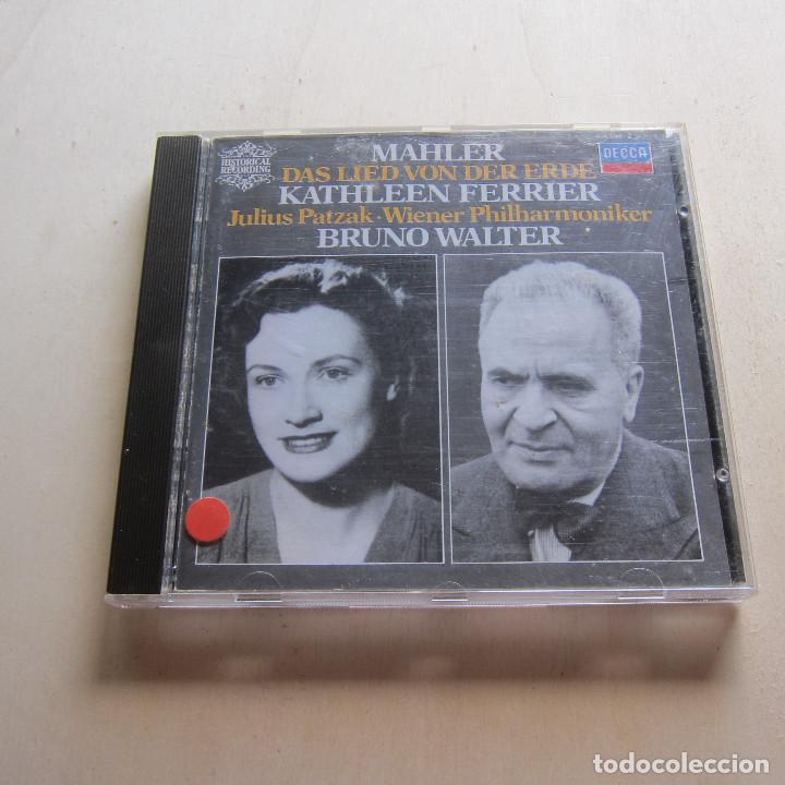 CDs de m&uacute;sica: MAHLER - KATHLEEN FERRIER. BRUNO WALTER (DECCA) CD - Foto 1