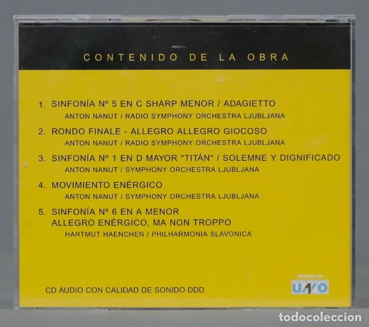 CDs de m&uacute;sica: CD. CLASICOS DE ORO. MAHLER - Foto 2