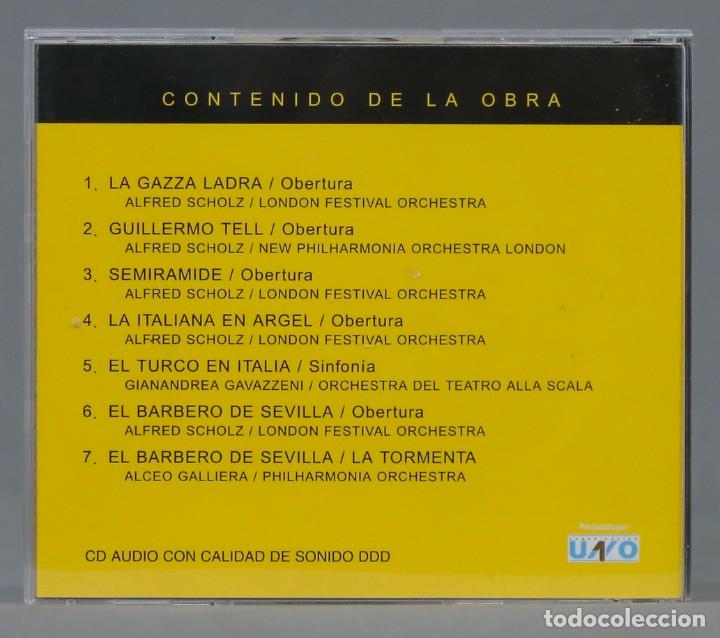 CDs de m&uacute;sica: CD. CLASICOS DE ORO. ROSSINI - Foto 2