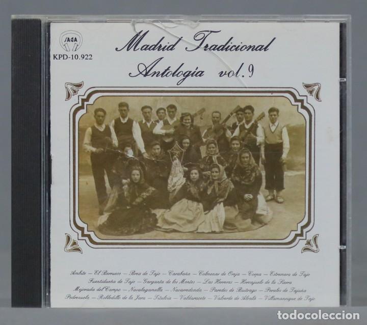 CDs de m&uacute;sica: CD. MADRID TRADICIONAL. ANTOLOGIA VOL. 9 - Foto 1