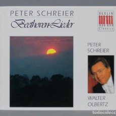 CDs de Música: CD. BEETHOVEN, PETER SCHREIER, WALTER OLBERTZ – LIEDER. Lote 362928445