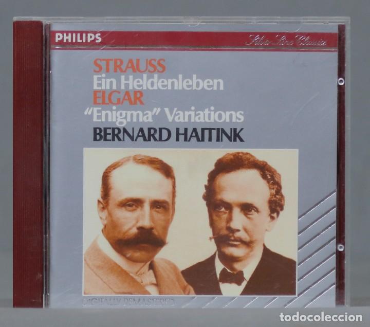 CDs de m&uacute;sica: CD. Haitink &ndash; Ein Heldenleben / &rdquo;Enigma&rdquo; Variations. ELGAR. STRAUSS - Foto 1