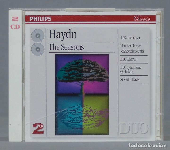 CDs de m&uacute;sica: 2 CD. Haydn / Colin Davis &ndash; The Seasons - Foto 1