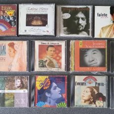 CDs de Música: LOTE CDS MÚSICA COPLA FLAMENCO MARIFÉ DE TRIANA JOSÉ EL FRANCÉS FALETE CAMARÓN MARIA DOLORES PRADERA. Lote 362934005