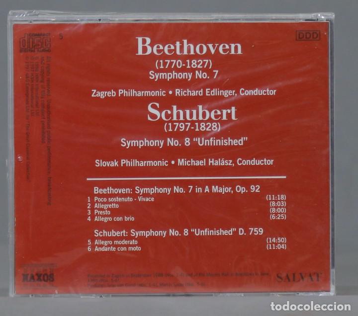 CDs de m&uacute;sica: CD. BEETHOVEN. SCHUBERT. SYMPHONIES. PRECINTADO - Foto 2