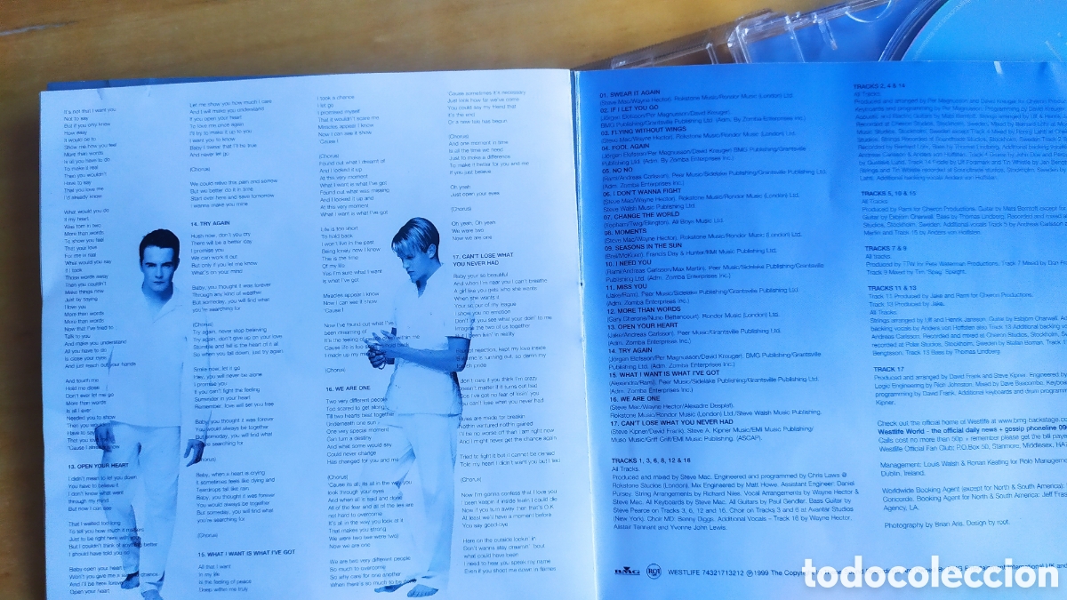 CDs de m&uacute;sica: Cd Westlife - Foto 8