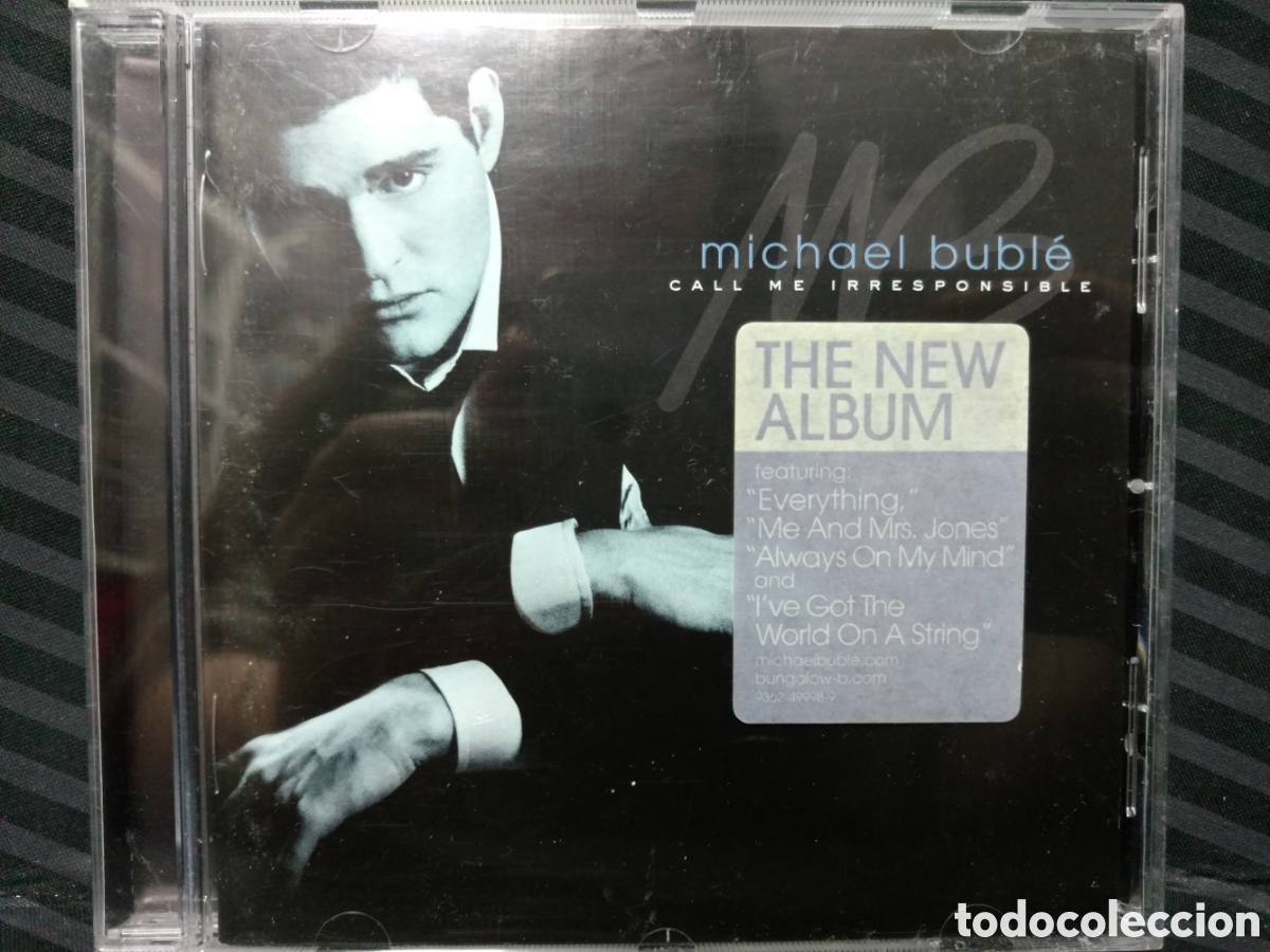 CDs de m&uacute;sica: Michael Bubl&eacute; - Call Me Irresponsible (CD, Album) - Foto 1