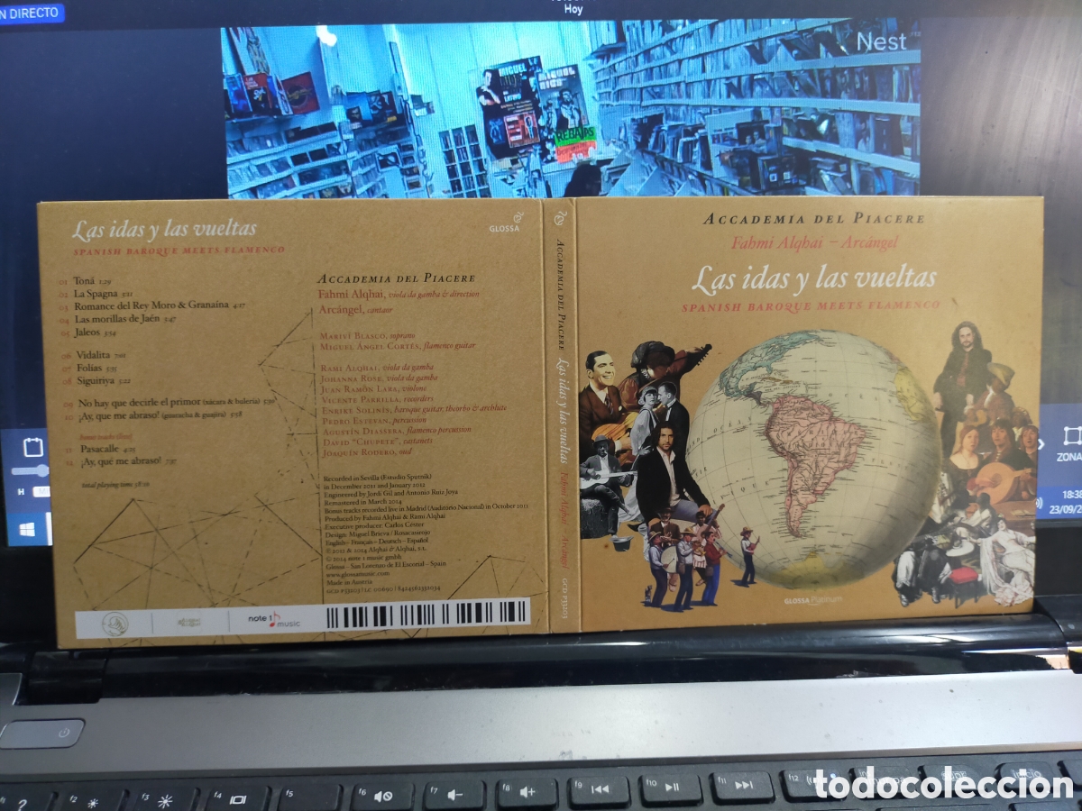 CD di Musica: Fahmi alqhai - arcangel CD Digipack las idas y las vueltas 2014