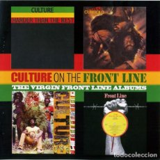 CDs de Música: CULTURE ‎– ON THE FRONT LINE: THE VIRGIN FRONT LINE ALBUMS - 2XCD. Lote 363026560
