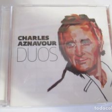 CDs de Música: DOBLE CD CHARLES AZNAVOUR DUOS. Lote 363060755