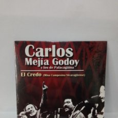 CDs de Música: CARLOS MEJÍA GODOY Y LOS DE PALACAGÜINA - EL CREDO (MISA CAMPESINA NICARAGÜENSE) - CD. CARGO MUSIC.. Lote 363061190