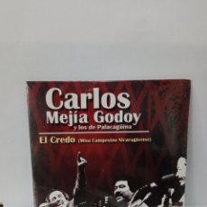 CDs de Música: CARLOS MEJÍA GODOY Y LOS DE PALACAGÜINA - EL CREDO (MISA CAMPESINA NICARAGÜENSE) - CD. CARGO MUSIC.. Lote 363061885